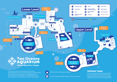 Two Oceans Aquarium | Aquarium map