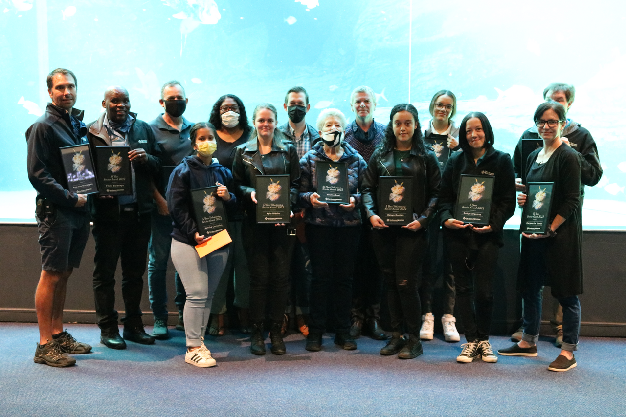 Long service awards 2022 - thank you to our family!