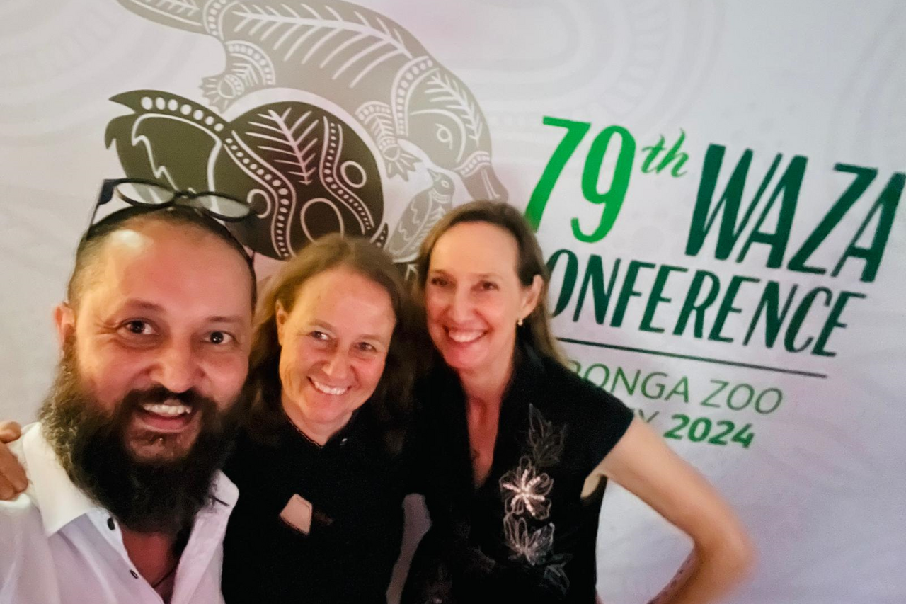 James Helen and Judy at WAZA