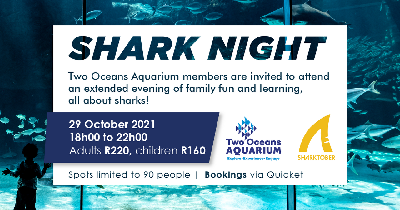 Members only! shark night on 29 october 2021